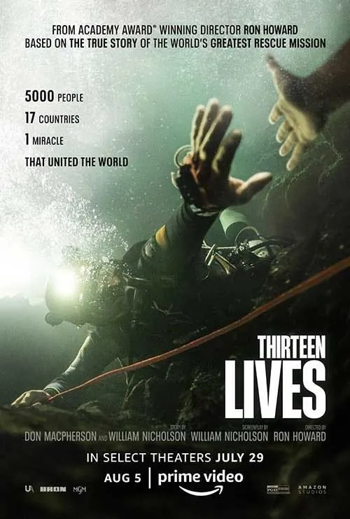Thirteen Lives blockbuster movie streaming on demand